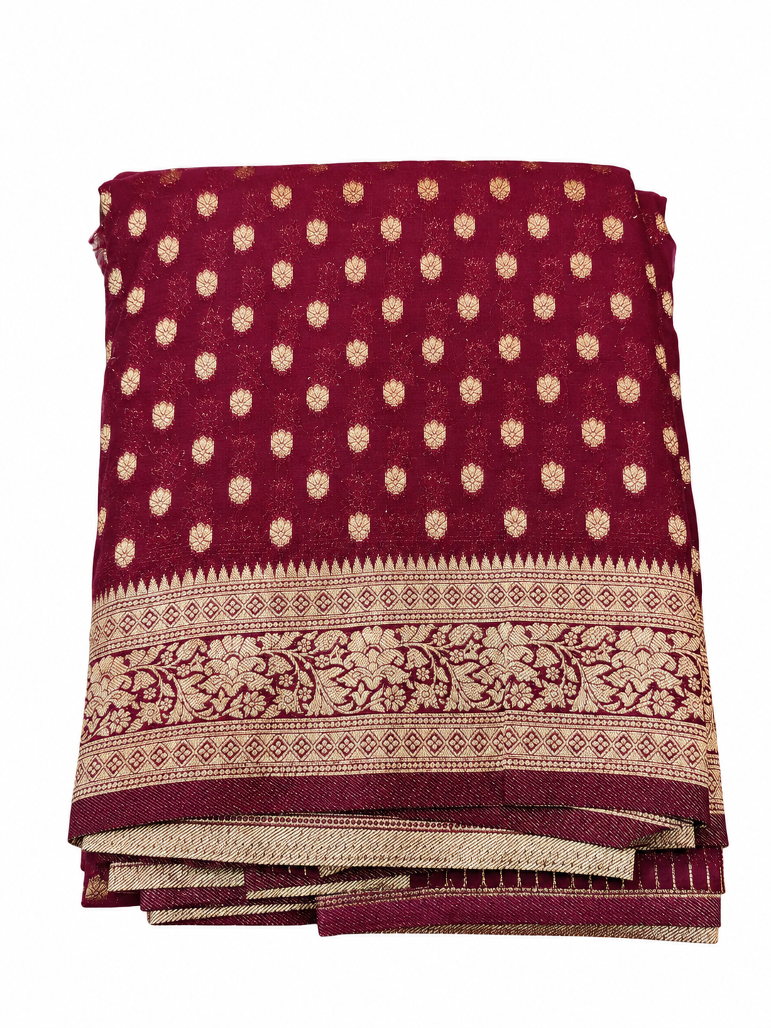 Banarasi Silk  - Wine