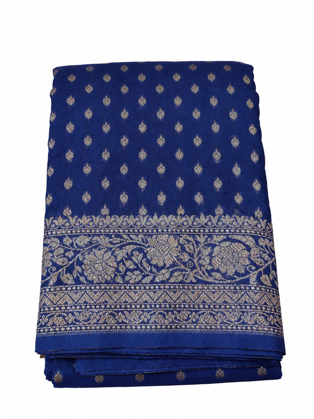 Banarasi Silk  - Navy Blue