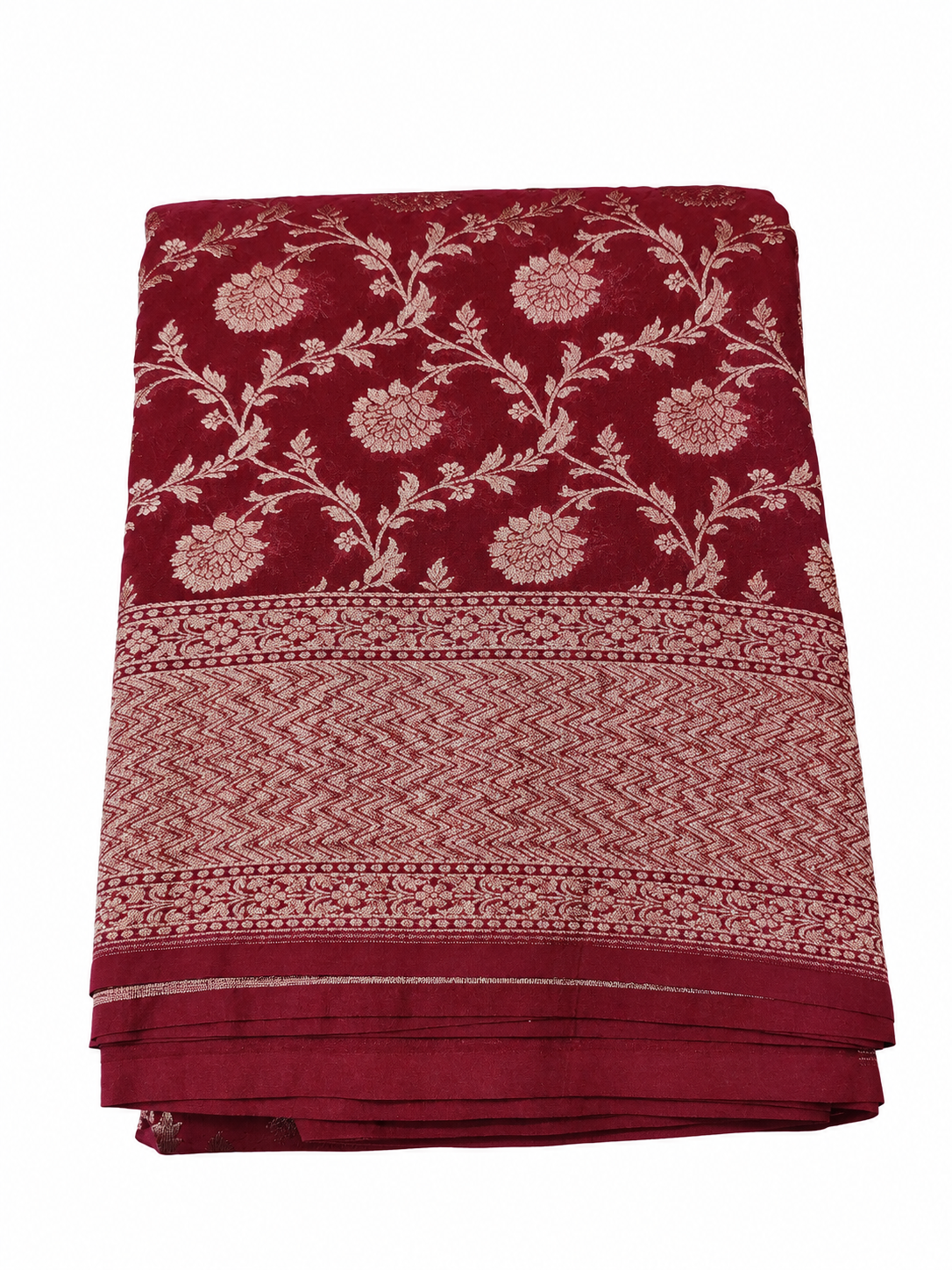 Banarasi Silk Saree - Maroon