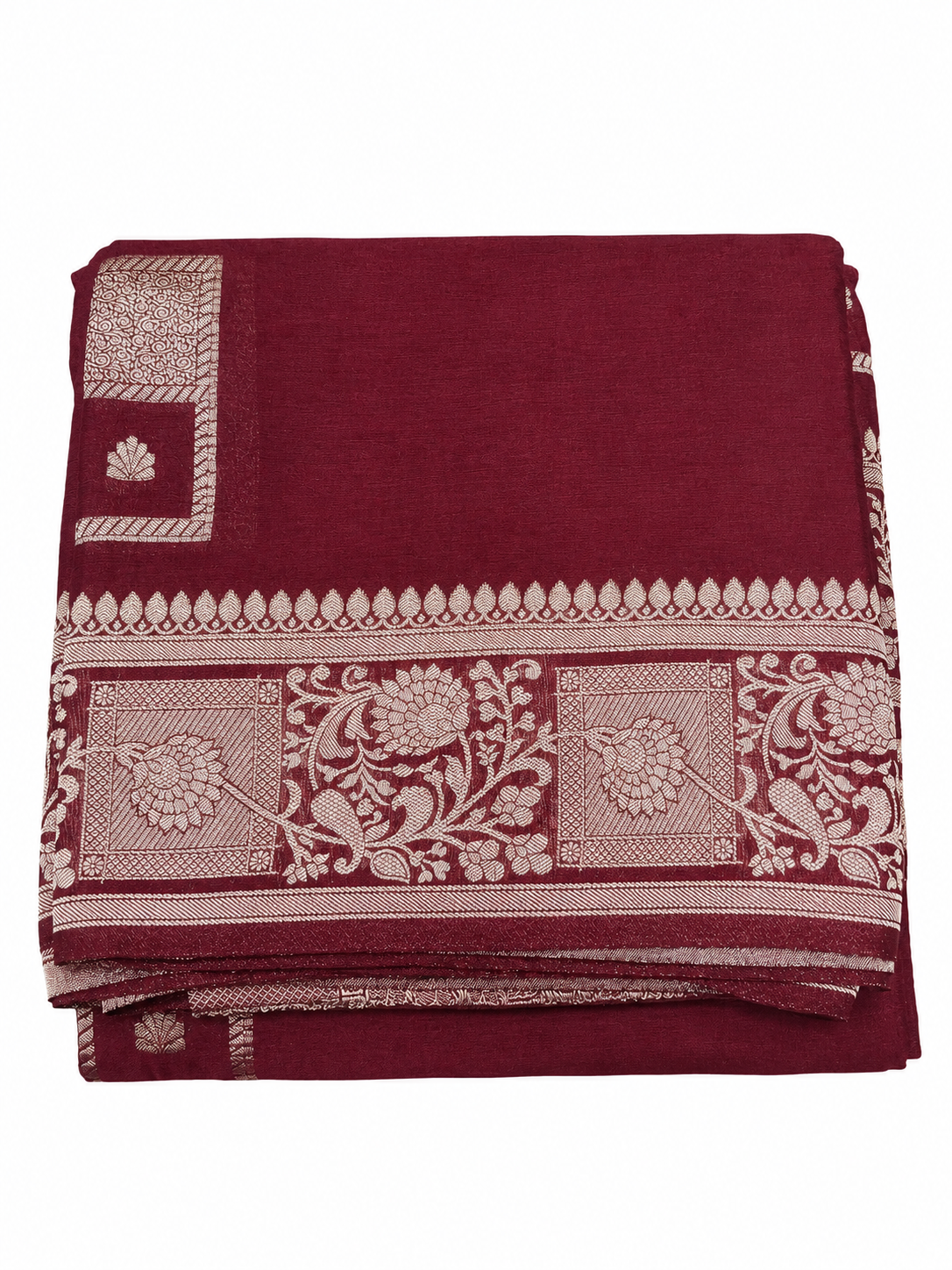 Banarasi Silk - Burgundy