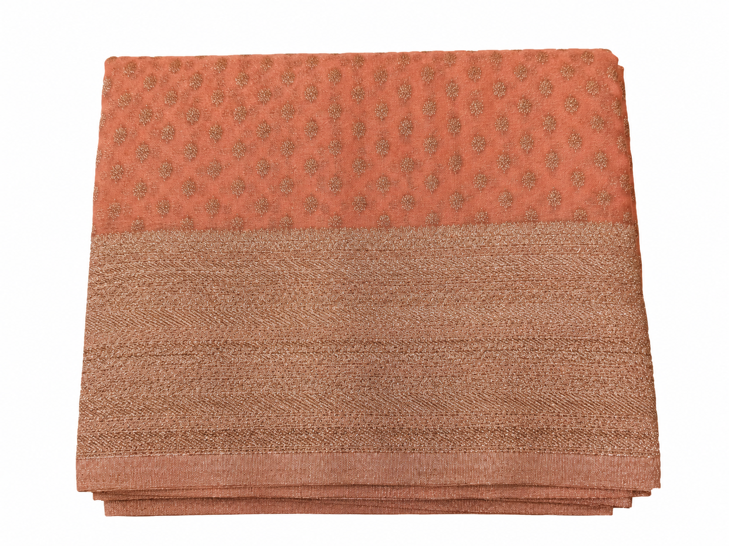 Banarasi Silk - Coral