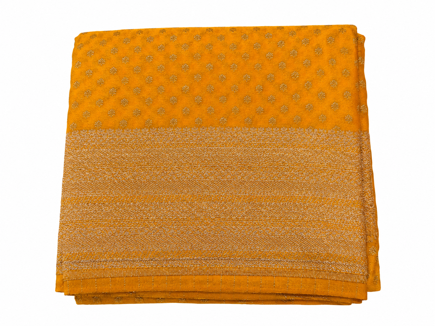 Banarasi Silk - Golden Yellow