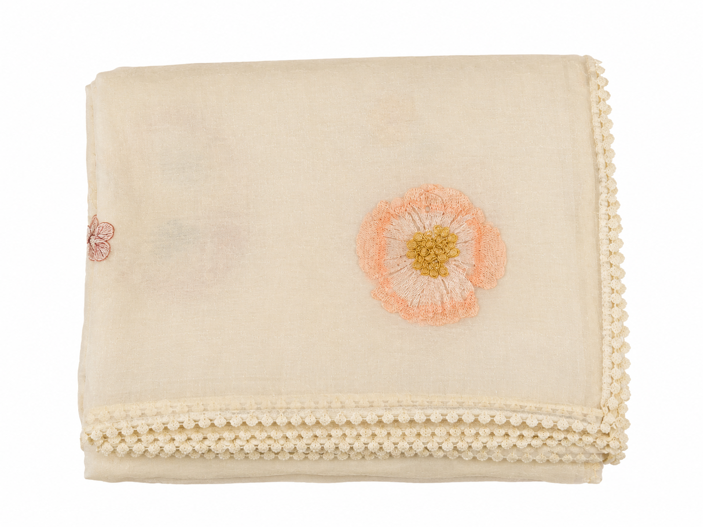 Turkish Organza Saree - Off White