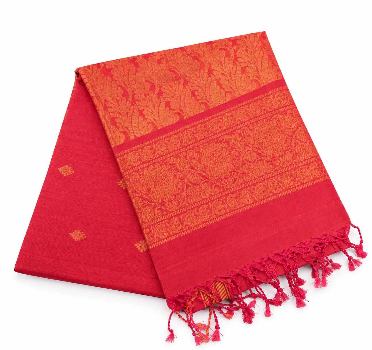 Handwoven Soft Silk - Dark Pink
